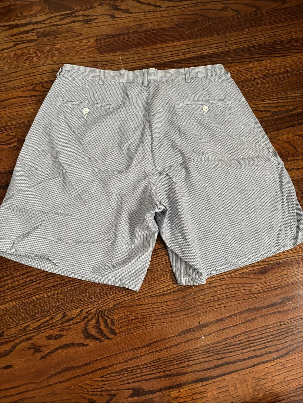 Ralph Lauren Men’s Light Blue Stripe Shorts Size 35